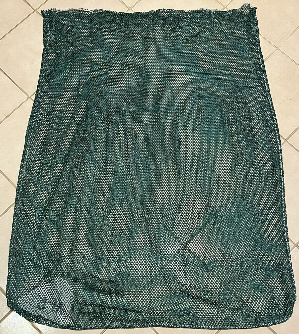 US Military Laundry Bag Mesh Green Laundry Bag Supply 35” X 28” Authentic Large