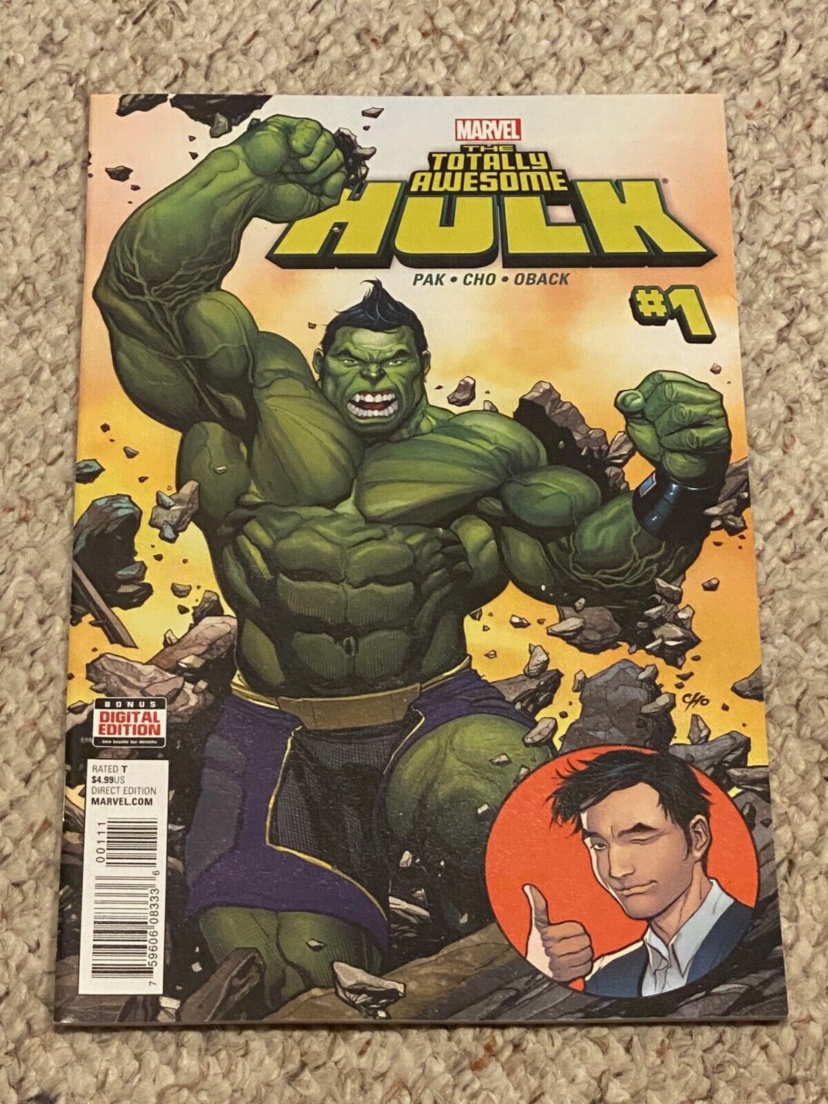 THE TOTALLY AWESOME HULK #1 BY FRANK CHO