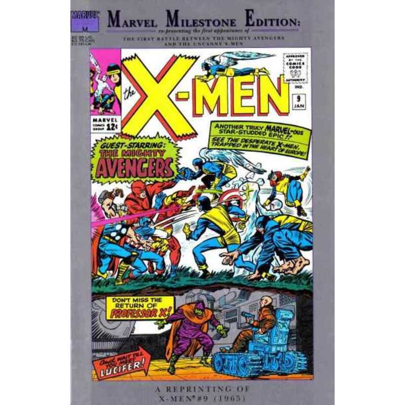 Marvel Milestone Edition X-Men #9 Marvel comics VF+ Full description below [l^