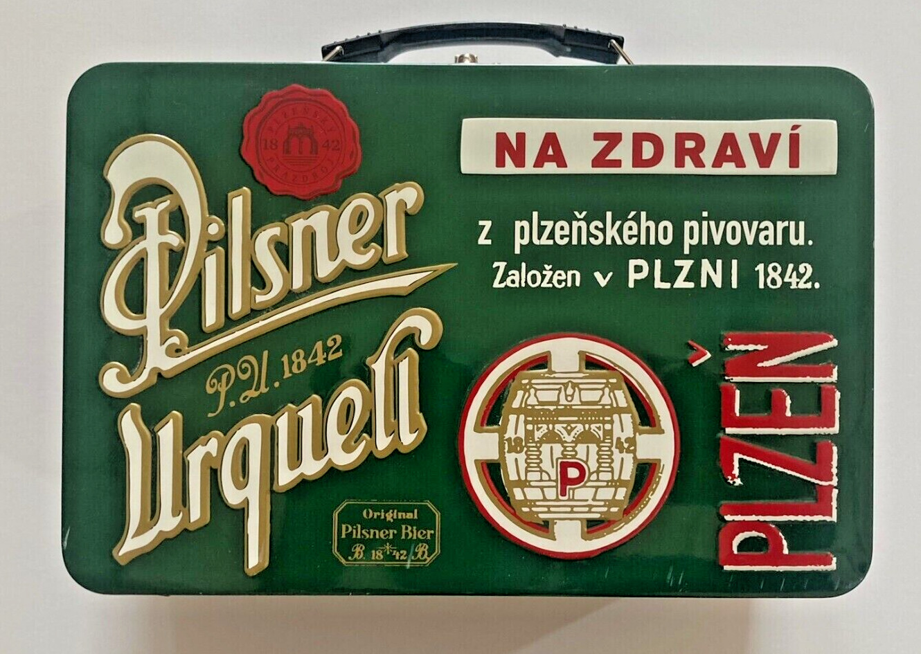 Pilsner Urquell Collectable Tin Lunch Box
