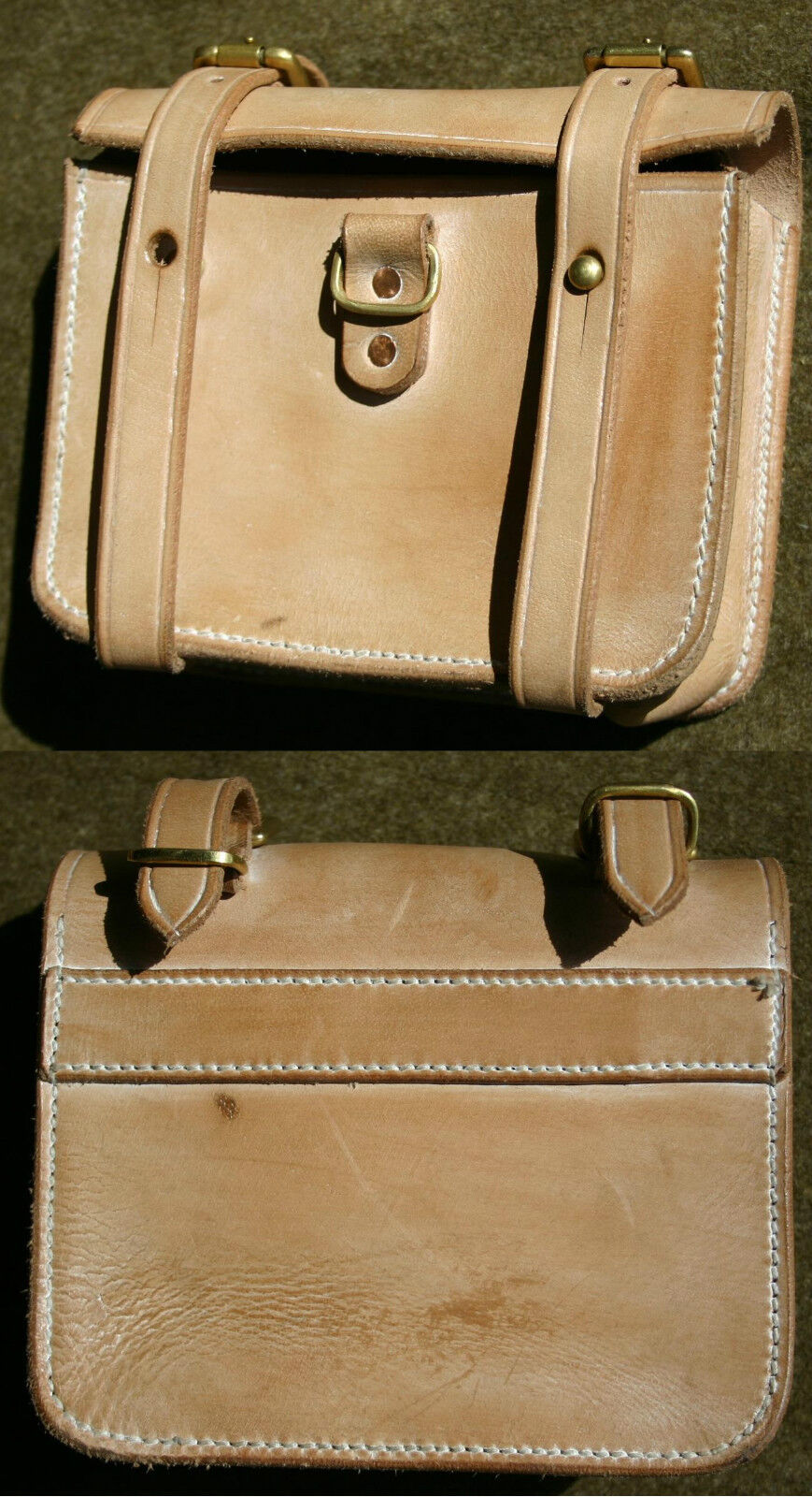 Canadian 1916 Pattern Oliver Leather Ammo Pouch