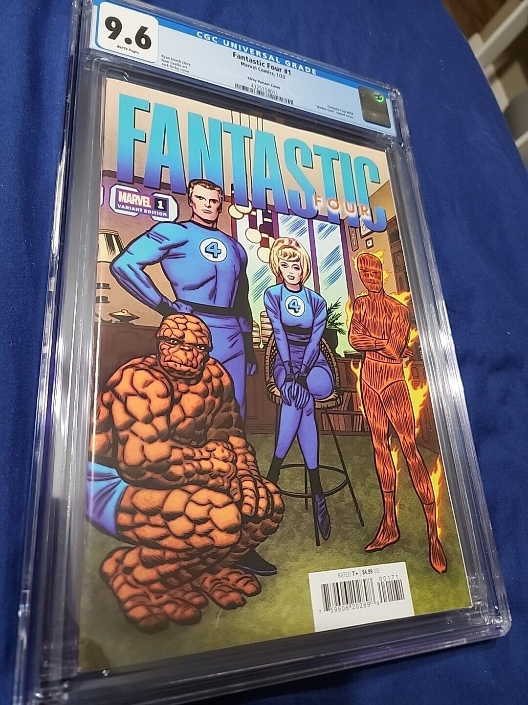 Fantastic Four #1 Rare 1:50 Kirby Variant CGC 9.6 NM+ Gorgeous Gem Wow