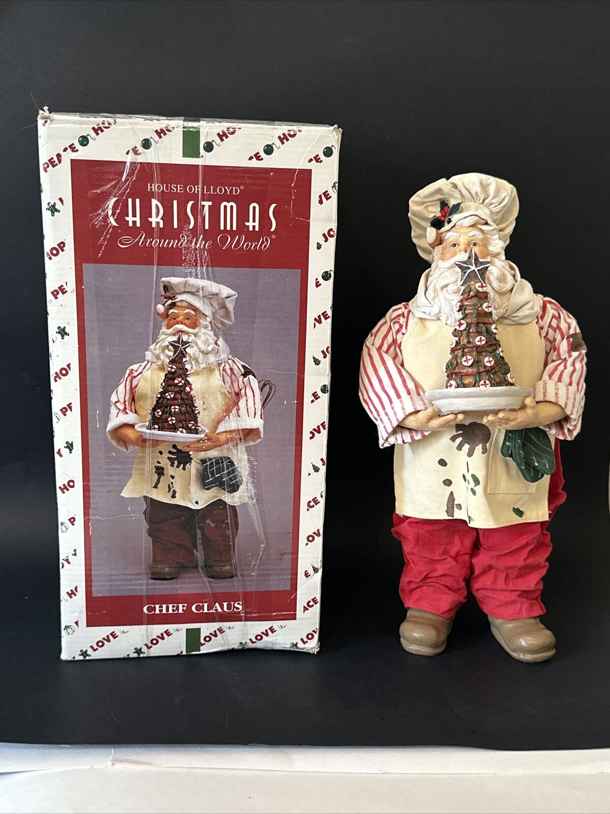 1996 House Of Lloyd Chef Lloyd “Chef Claus” Christmas Around The World  #542320
