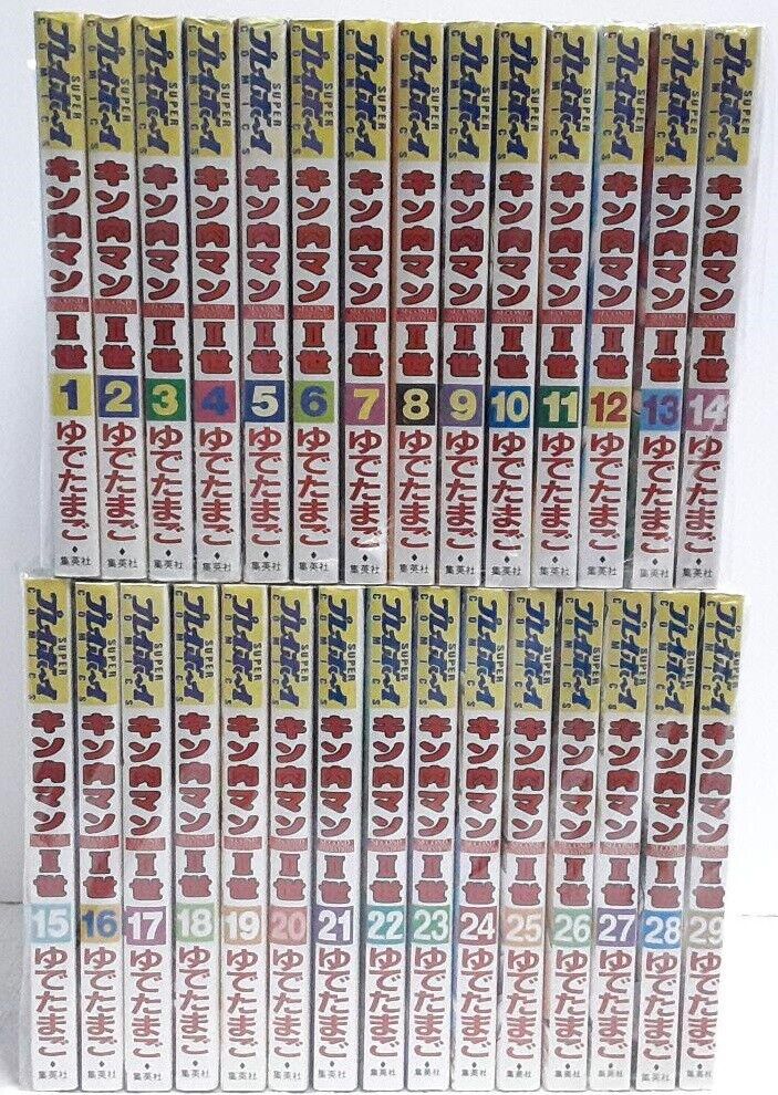 Kinnikuman II (Second Generation) Manga 1-29 Complete set Yudetamago Japanese