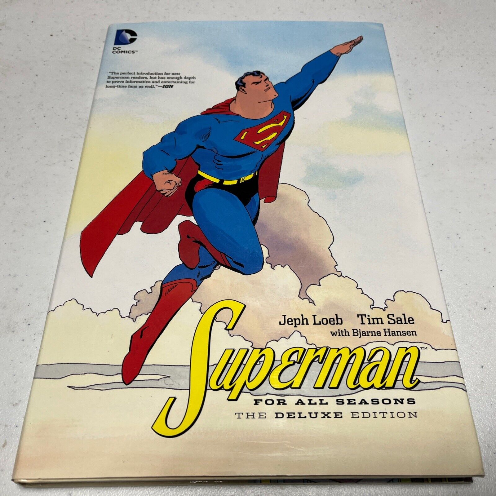 Superman For All Seasons Deluxe Edition Hardcover DC Comics First Printing