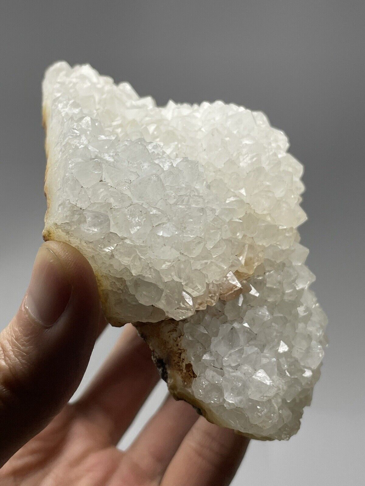 11.3oz Zeolite Cluster Clear Apophyllite India Ships From USA A1