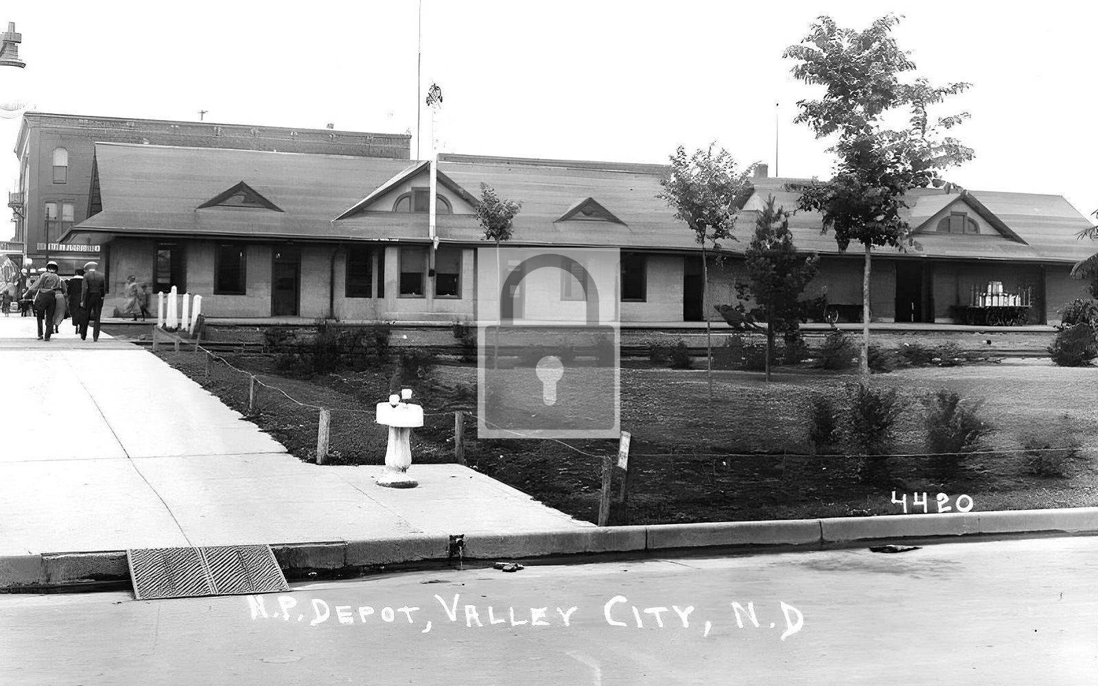 Railroad Train Station Depot Valley City North Dakota ND