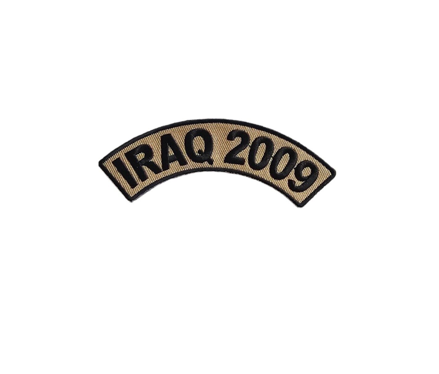 IRAQ 2009 Rocker Veteran Biker Embroidered Motorcycle Uniform 4\