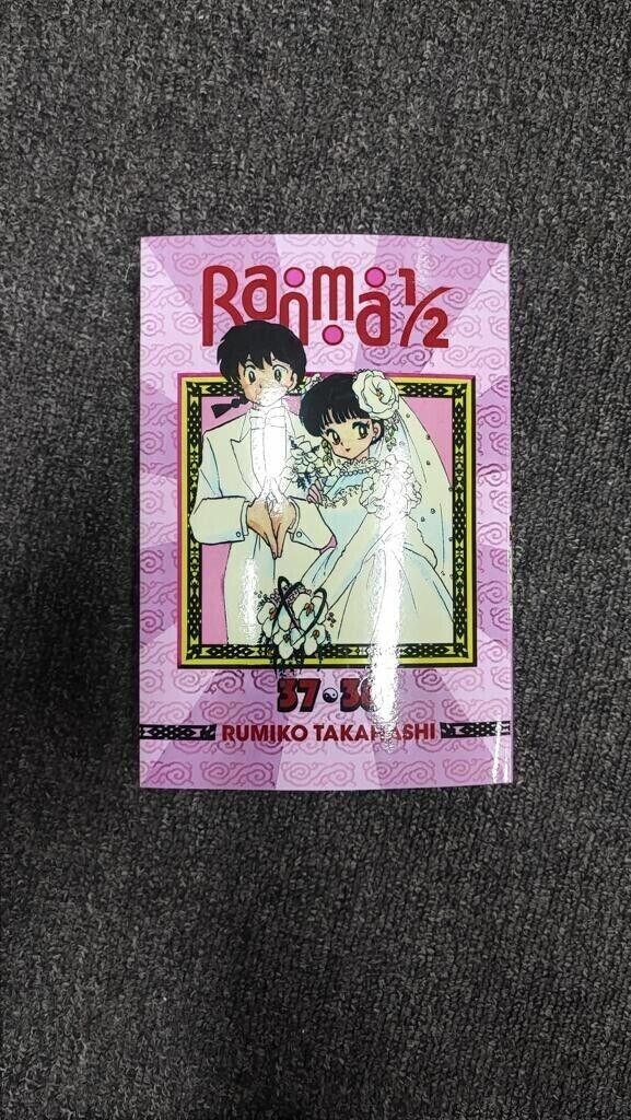 Ranma 1/2 Volume 37-38 English Manga Rumiko Takahashi