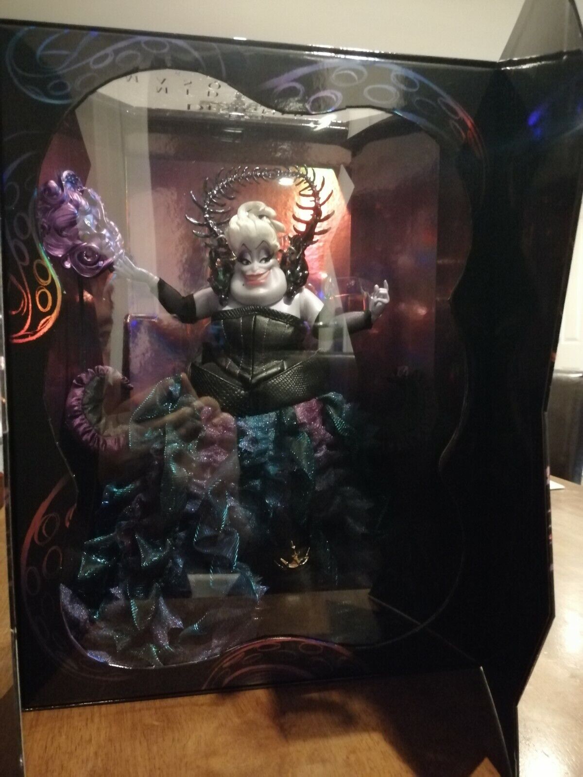 Disney Ursula Limited Edition Doll Midnight Masquerade Series Villain *Brand New