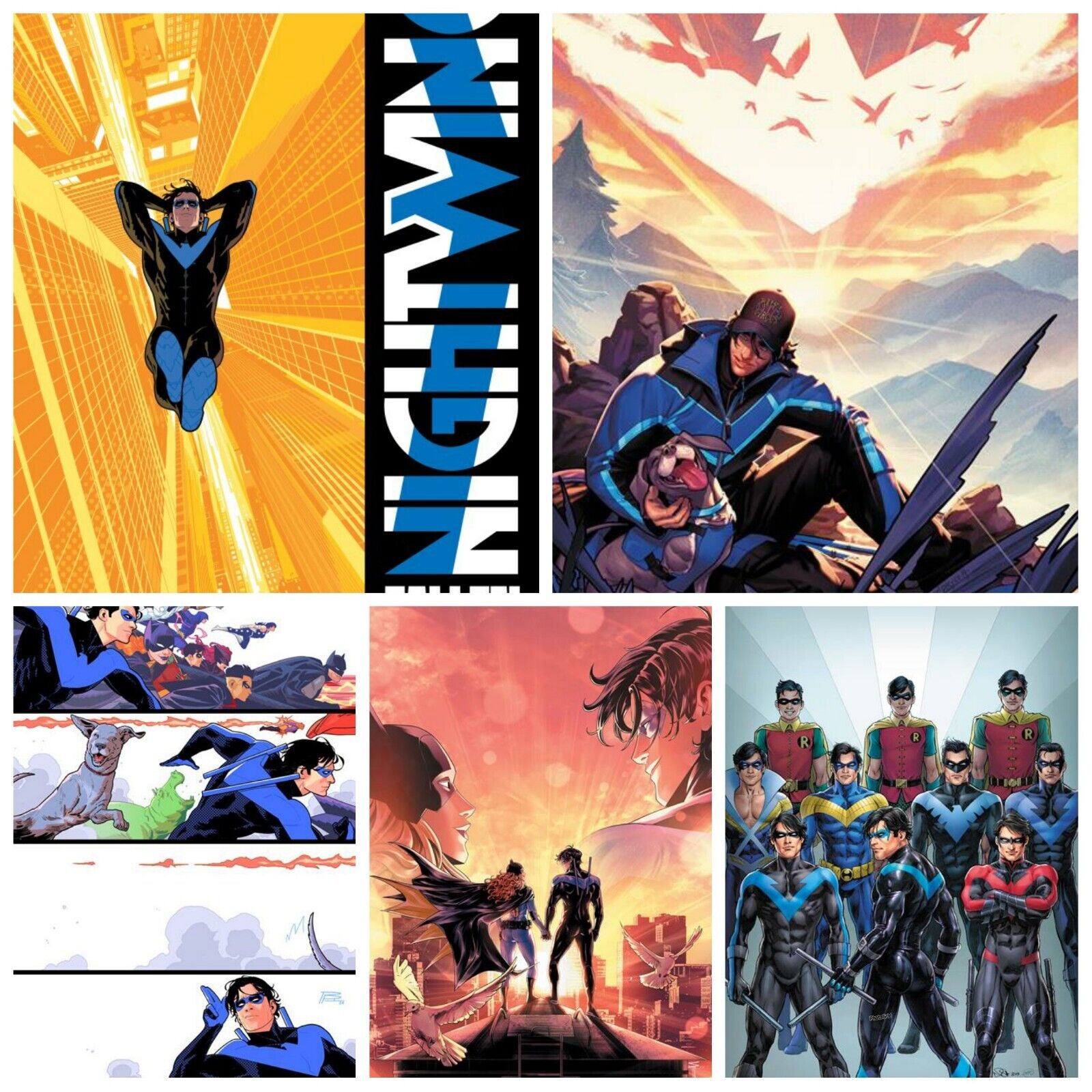 Nightwing #118 Set Of 5 Nicola Spotlight Campbell Acuna PRESALE 9/18 DC Comics 