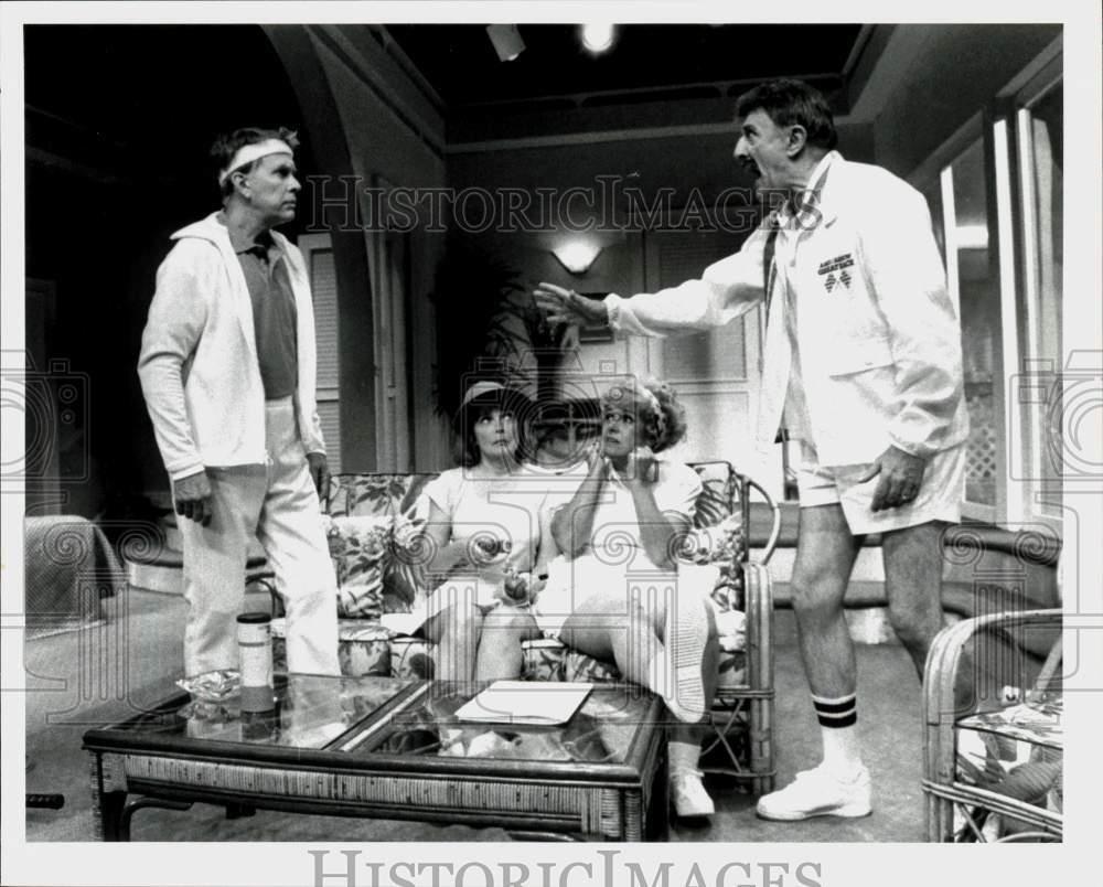1991 Press Photo Scene from Neil Simon\'s \
