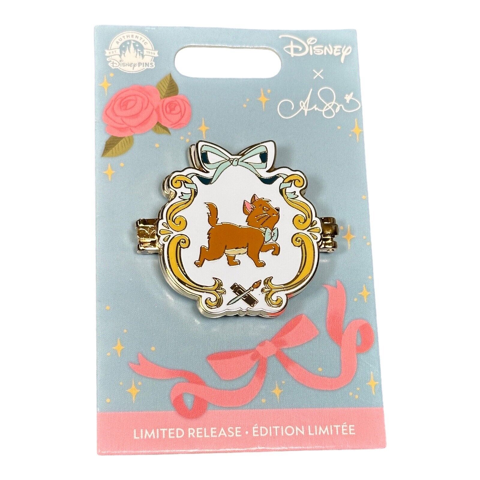2022 Disney Parks Aristocats Hinged Pin by Ann Shen