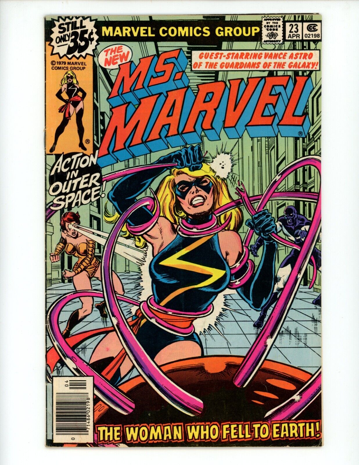 Ms Marvel #23 Comic Book 1979 FN Dave Cockrum Marvel Comics