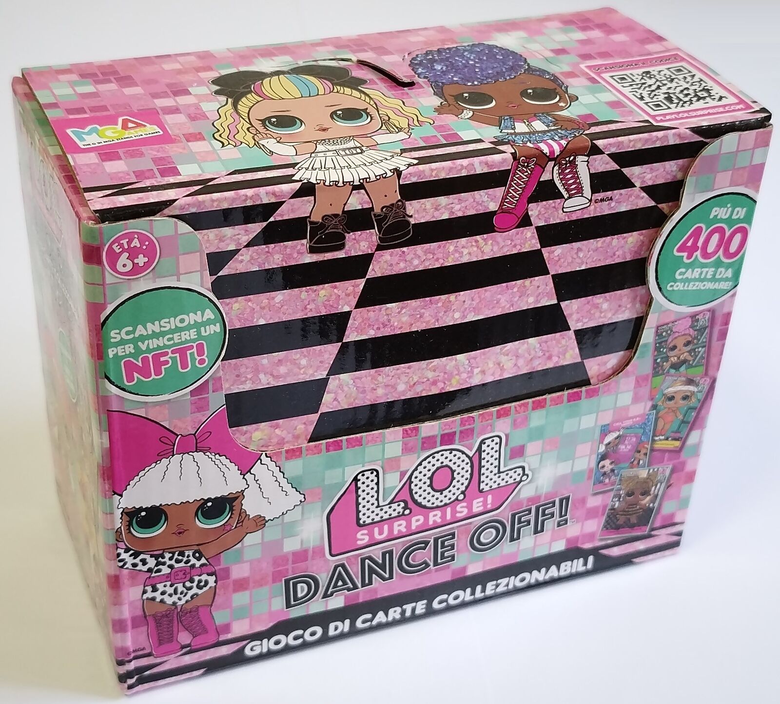 L.O.L. LOL Surprise TCG Dance Off Box 24 Bag Cards Ed. Italy