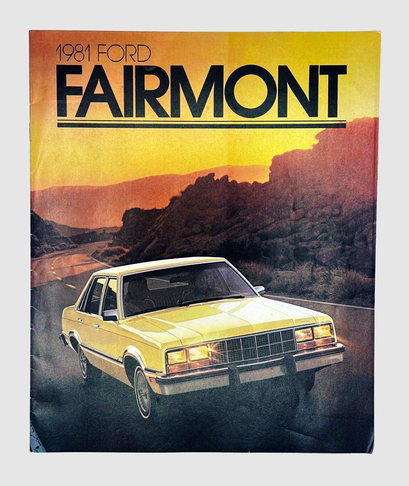 1981 Ford Fairmont 16-Page Original Dealer Sales Brochure