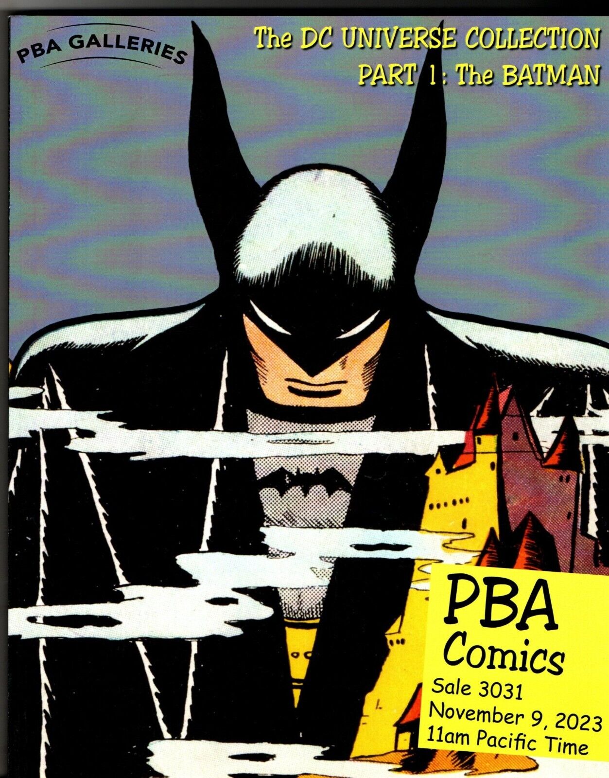PBA COMICS AUCTION CATALOGUE: DC UNIVERSE COLLECTION PART 1 THE BATMAN HARDCOVER