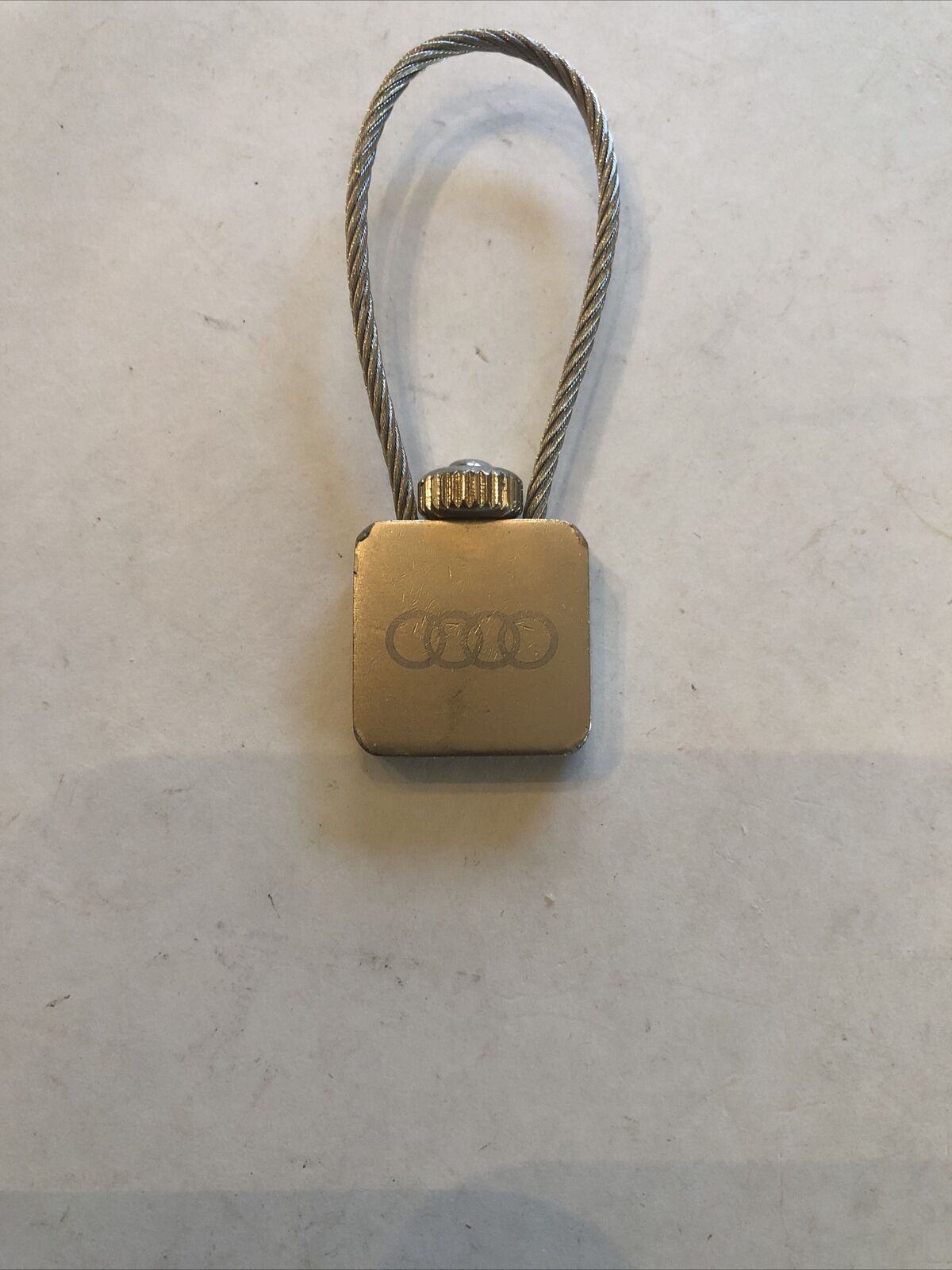 vintage Audi key chain