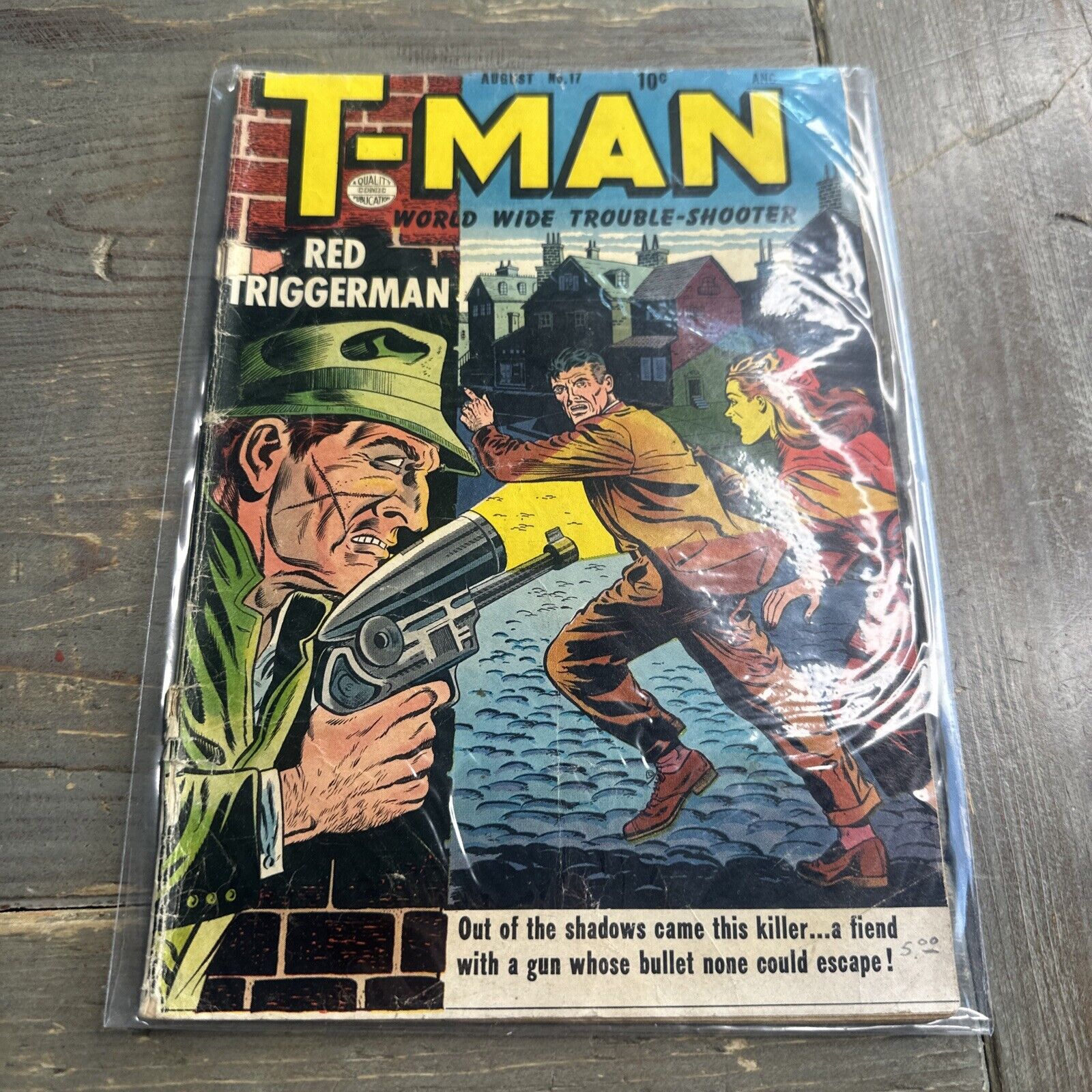T-Man #17 Quality Comics 1954