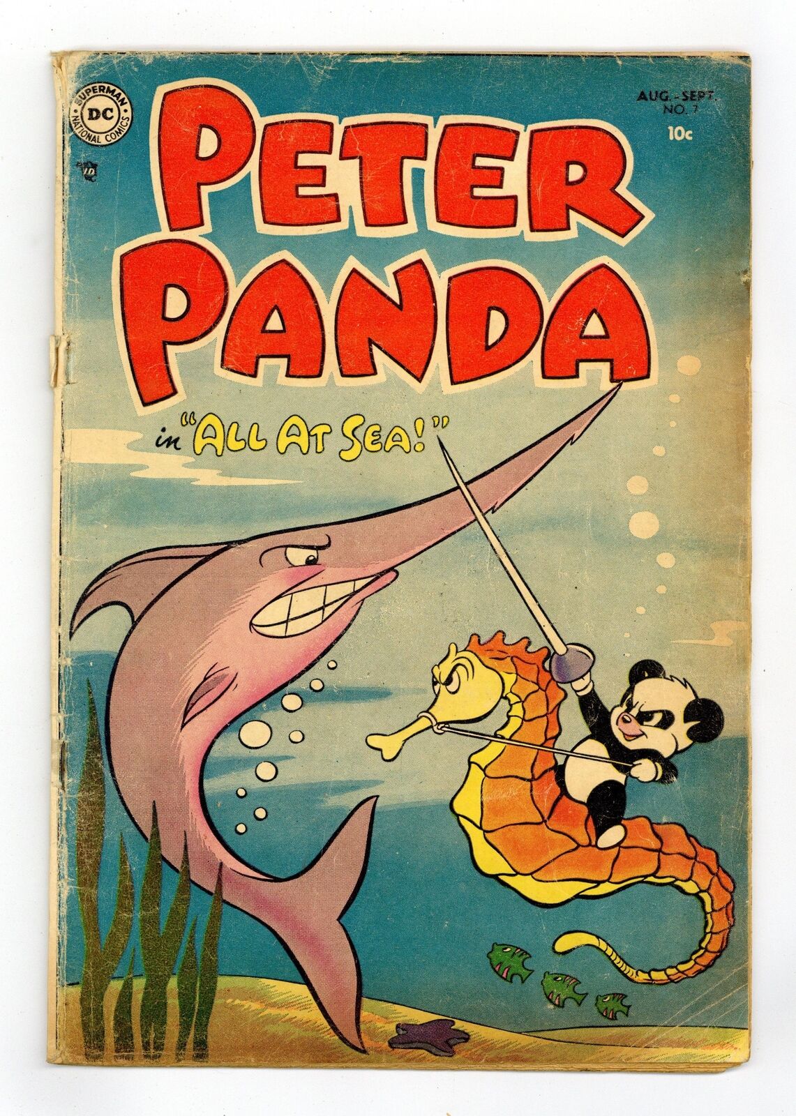 Peter Panda #7 GD- 1.8 1954
