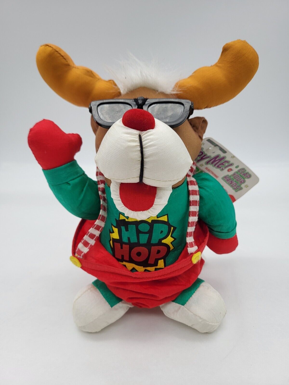 Vintage Hip-Hop Reindeer Great American Fun Christmas Singing & Dancing, Tested