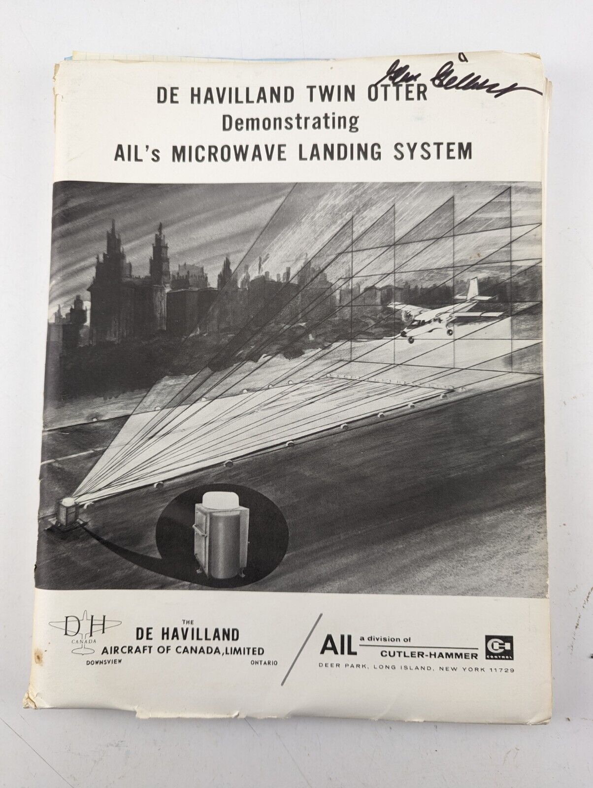 1973 AIL Aviation Microwave Landing System Marketing Materials