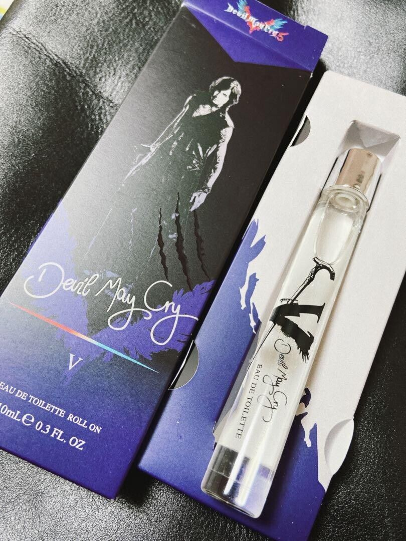 CAPCOM Cafe Devil May Cry 5 V Perfume EAU DE TOILETTE ROLL ON NEW w/Box Unused