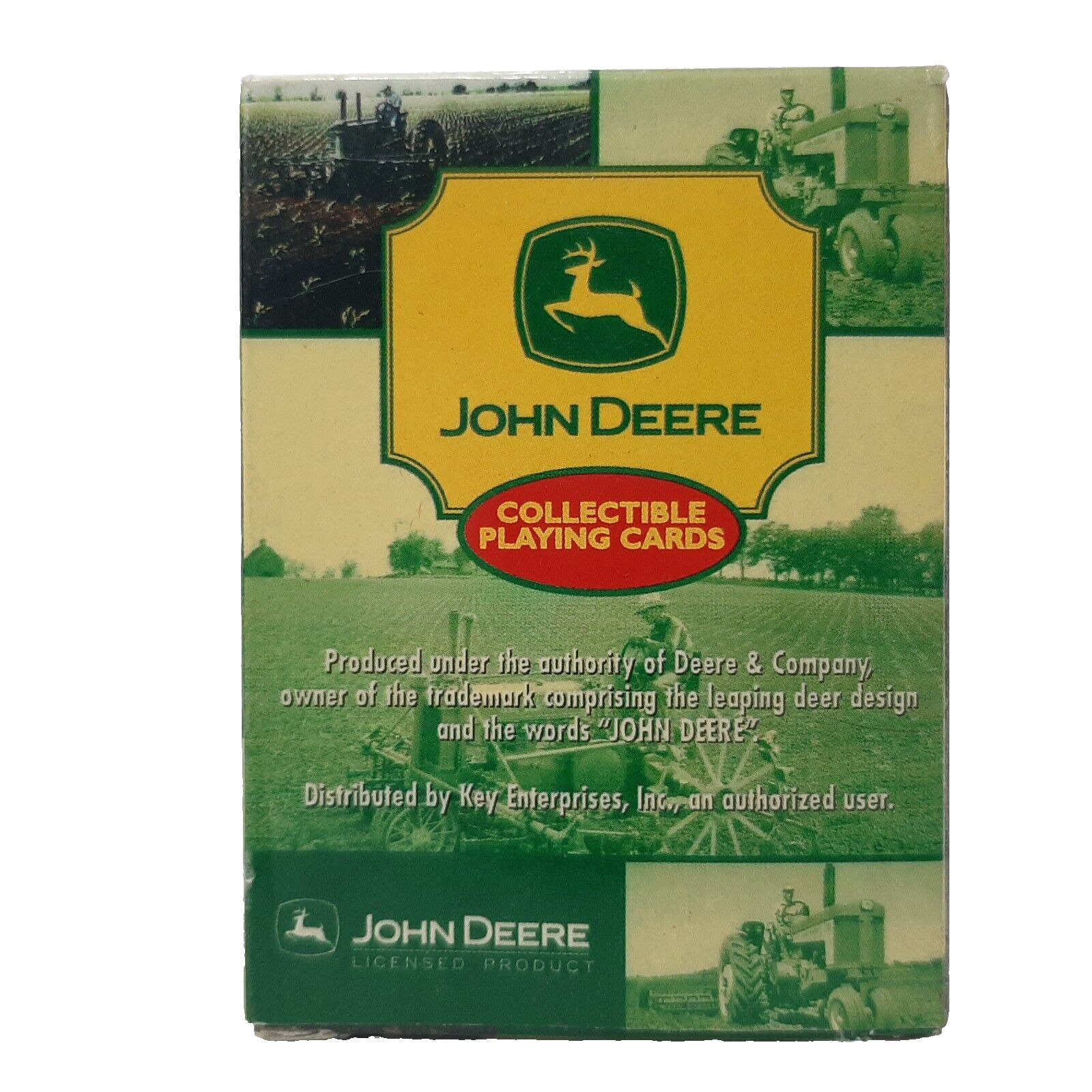John Deere Tractors Green Collectible Playing Card Deck 52 Different Pictures