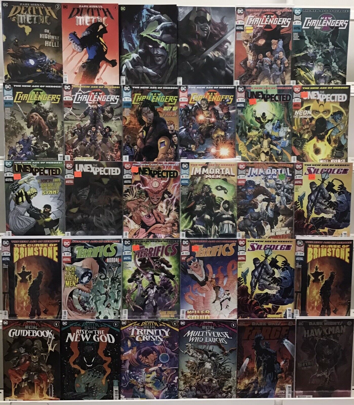 DC Comics - Dark Knights Metal - Comic Book Lot Of 30