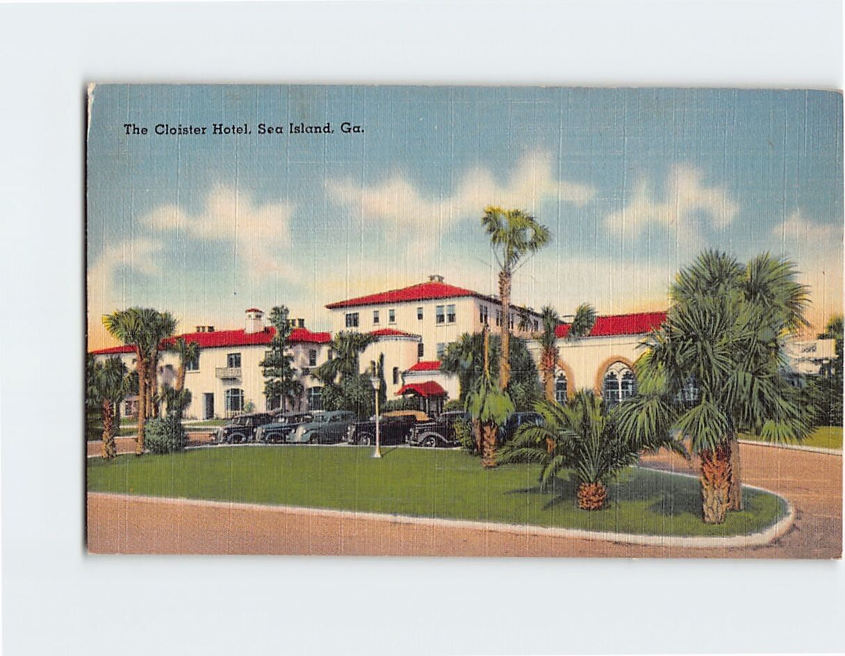 Postcard The Cloister Hotel Sea Island Georgia USA