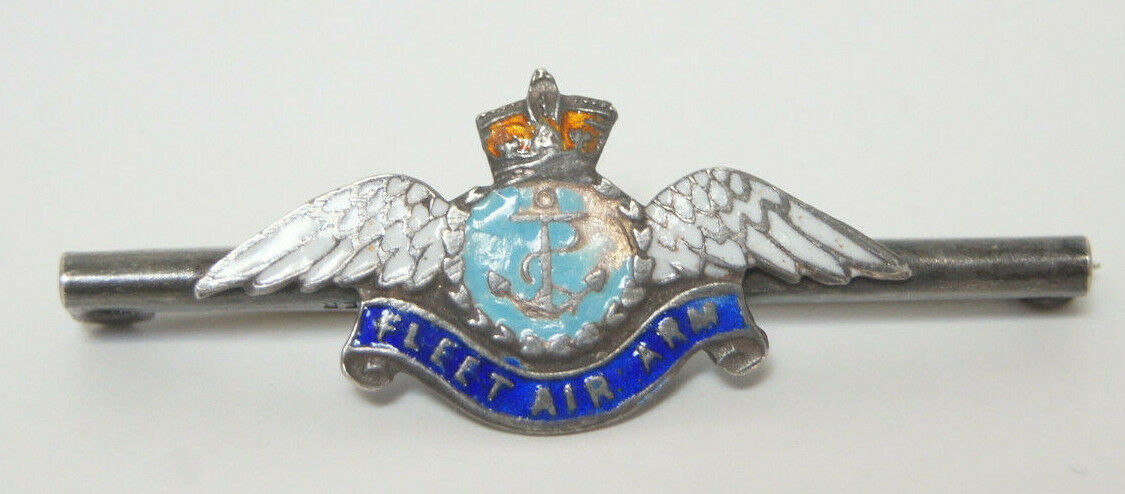 Fleet Air Arm Pin Lapel Badge Pilot Wings Brooch Badge Sweetheart