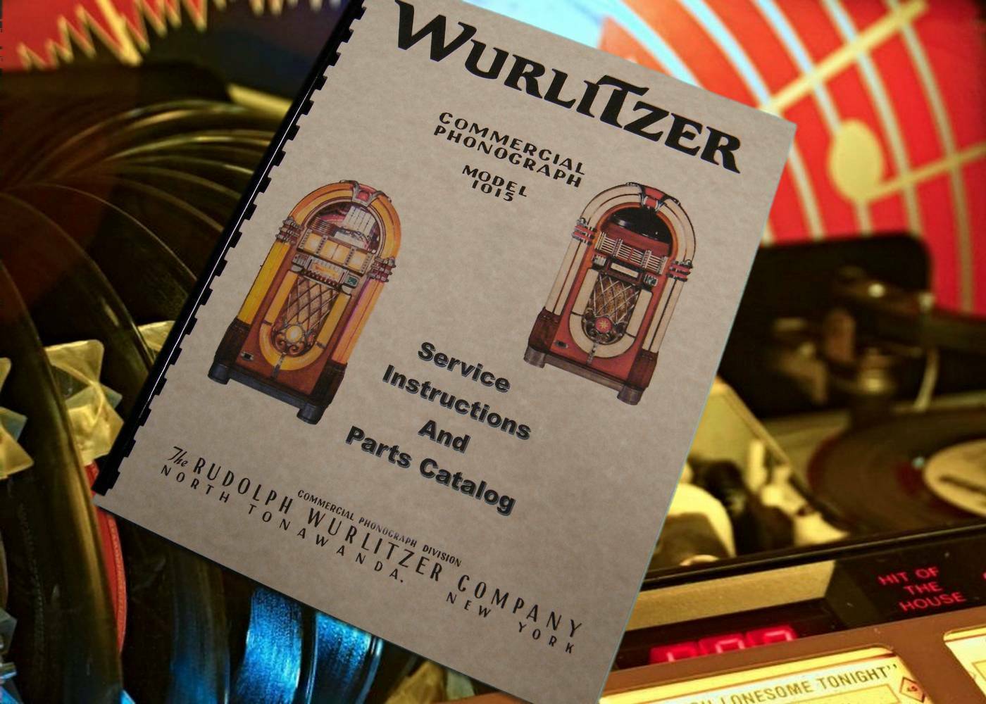 Wurlitzer 1015 Service Instructions And Parts MANUAL (118 page)