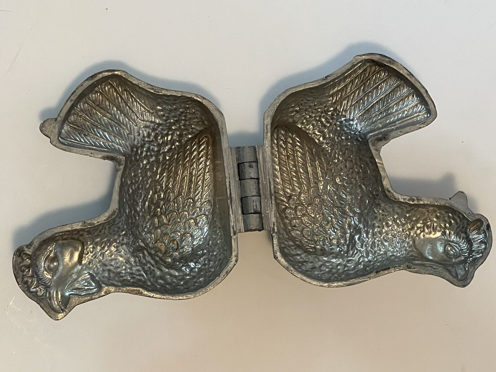 Pewter Ice Cream Candy Chocolate Mold Chicken Easter #290