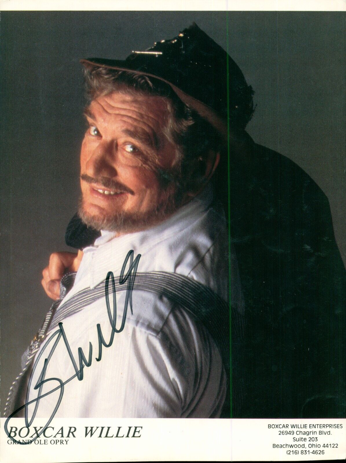 Boxcar Willie - Signed Autograph