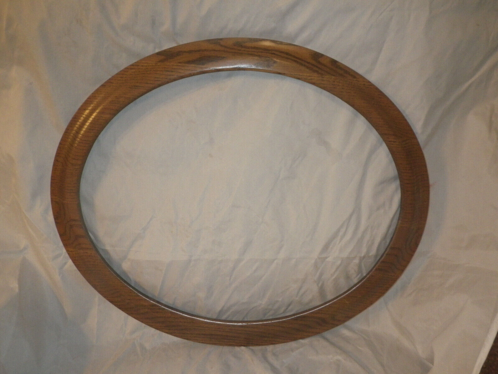 New Solid Oak Oval Wood Picture Frame Picture size 16\