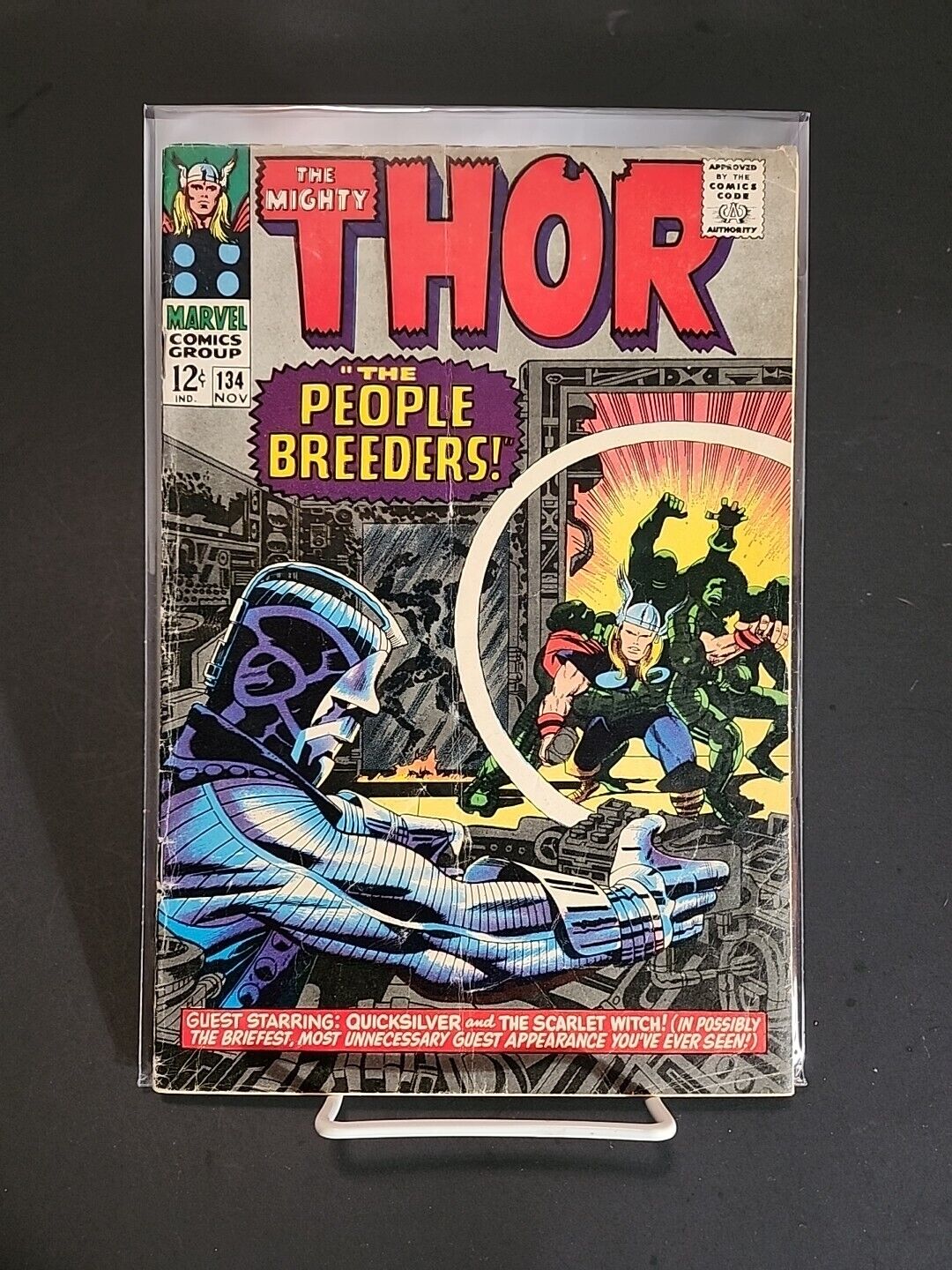 Thor #134 (Marvel 1966) 1st Appearance of the High Evolutionary - GOTG, MCU