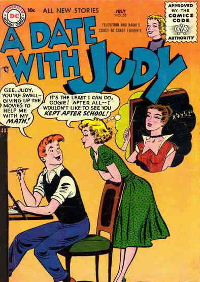Date With Judy, A #53 FAIR; DC | low grade comic - we combine shipping