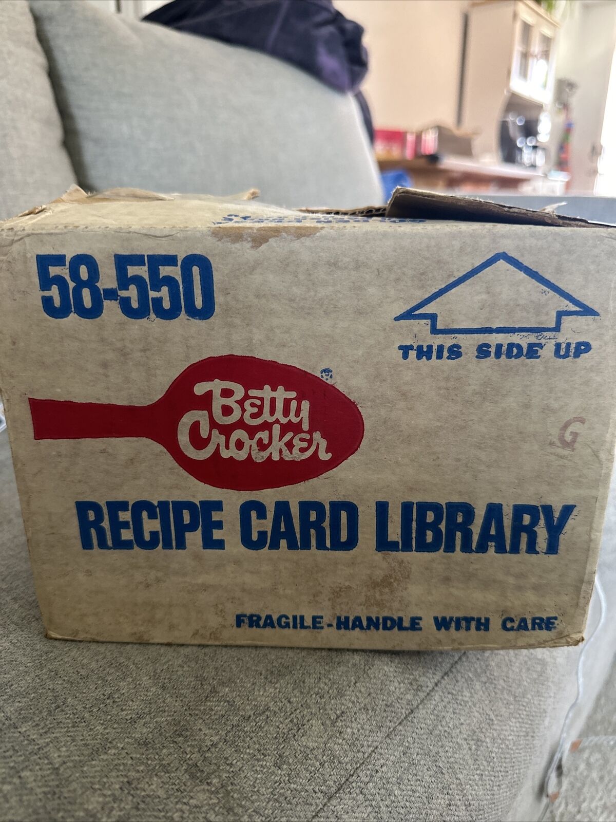 Rare New 1971 Betty Crocker Recipe Card Library Yellow Box Un Opened Recipes