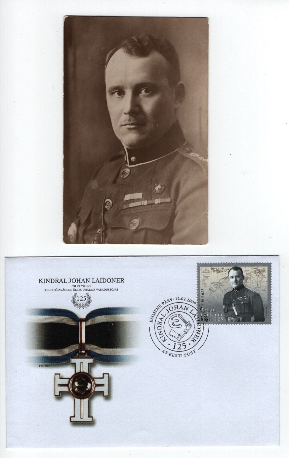 Johan LAIDONER Commander of the Estonian Defence Forces 20s-30s [AH1128]