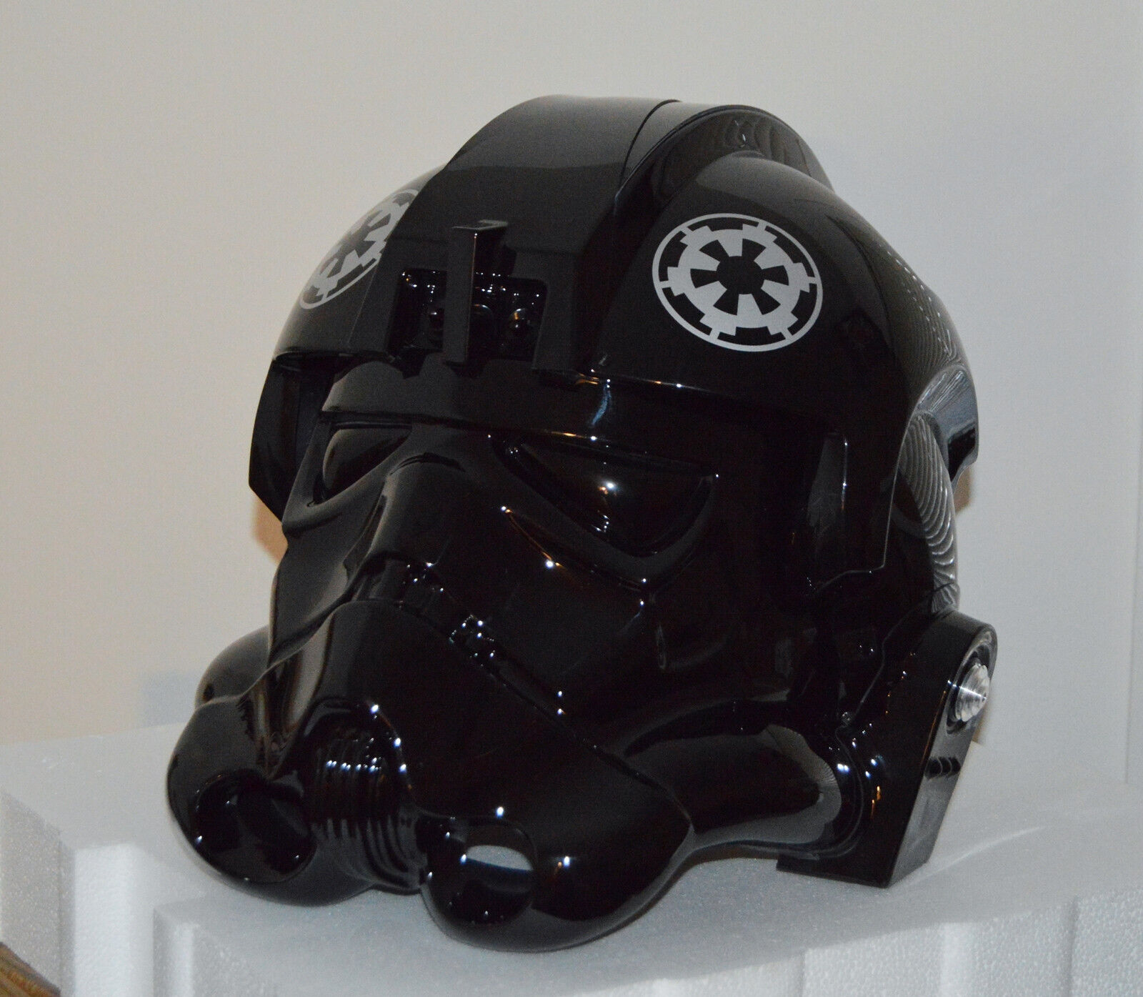Star Wars Denuo Novo Anovos TIE Fighter Pilot Helmet Costume Prop Replica