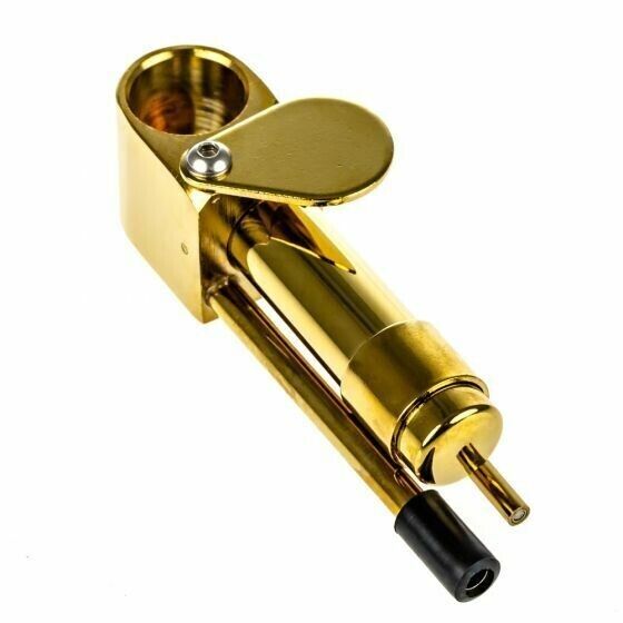 Discreet Pocket Metal Pipe- Brass  Proto Pipe
