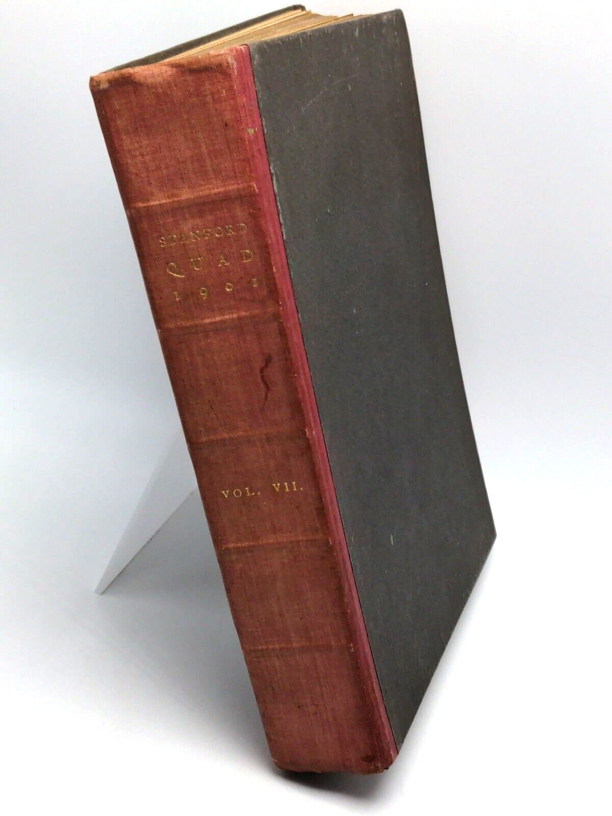 STANFORD UNIVERSITY 1901 QUAD YEARBOOK Vol VII California History Antique Rare