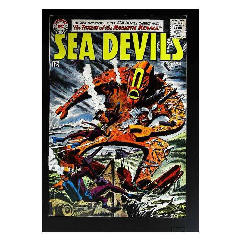Sea Devils #12 in Very Fine + condition. DC comics [s;