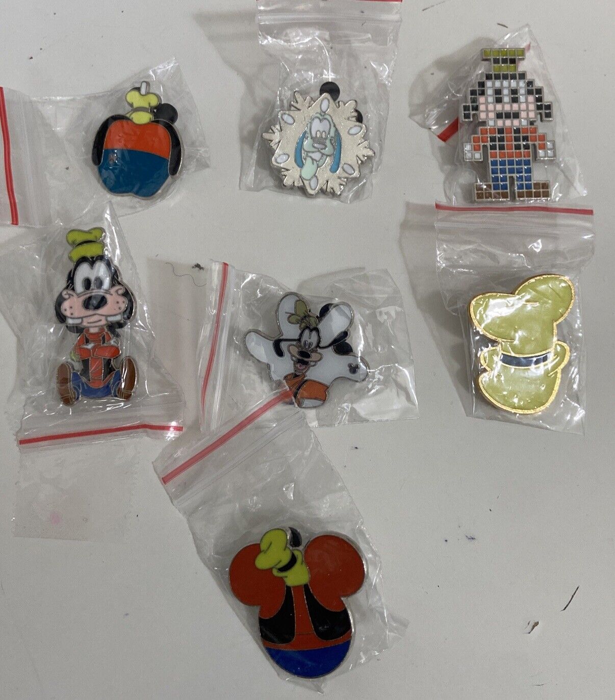 Disney Goofy Only Pins lot of 7