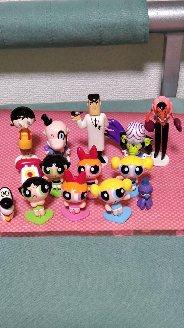 Powerpuff Girls Collection Figure Cartoon Network SEGA TOYS PPG SET without box