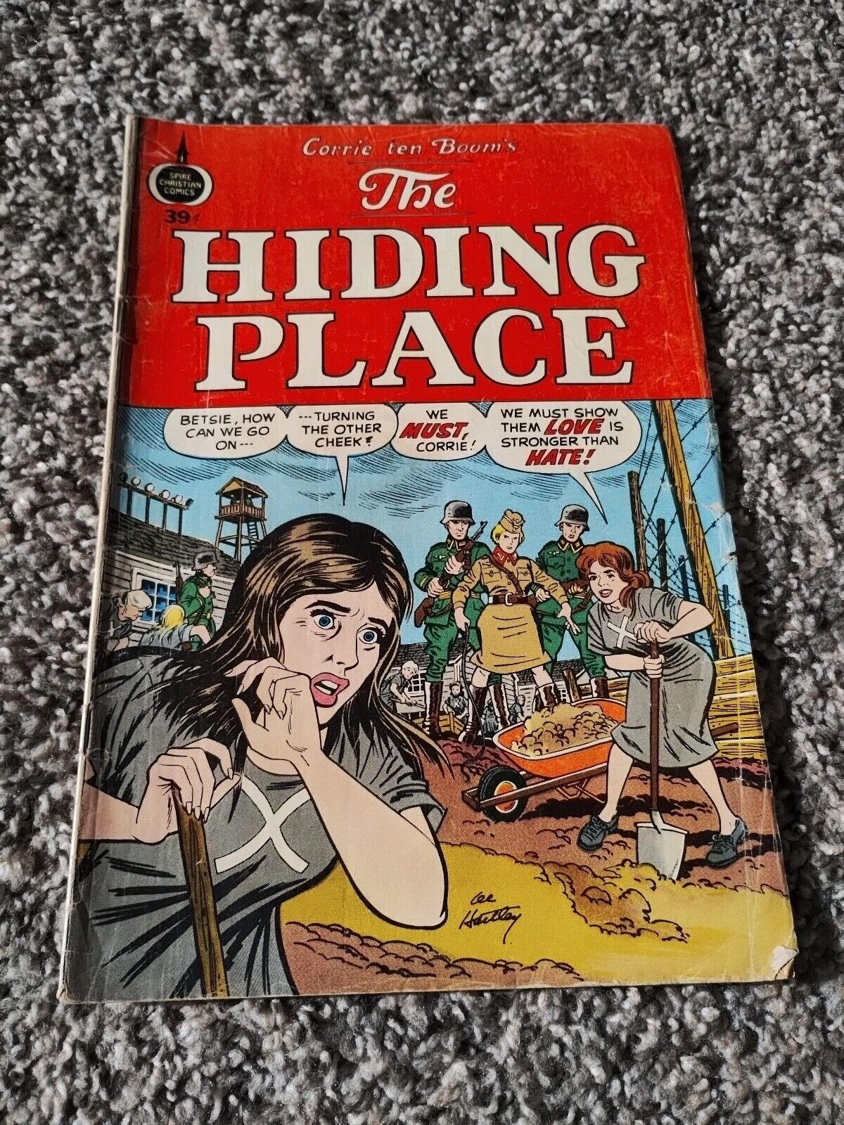 The Hiding Place #1 Comic Spire 1973 - Corrie Ten Boom
