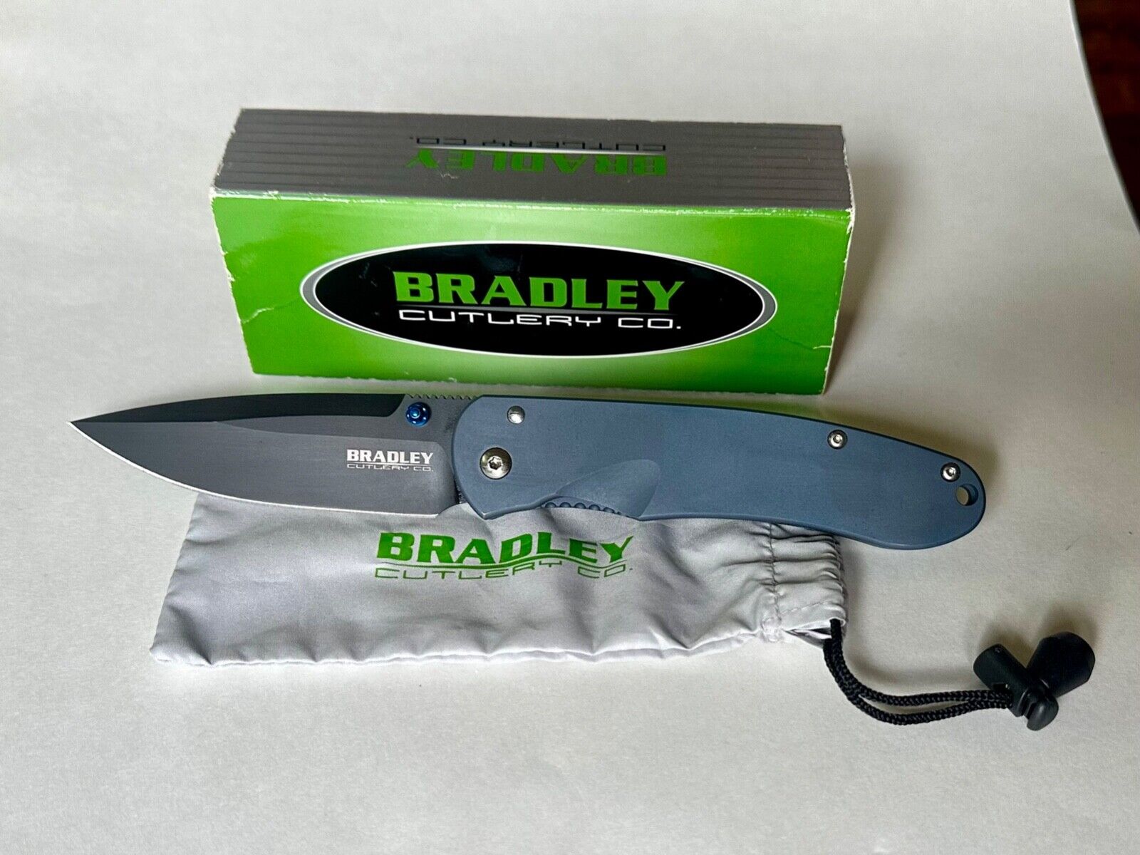 Bradley Cutlery Co. 17650 Alias II BCC17650BT-701 Titanium S30v Made in USA