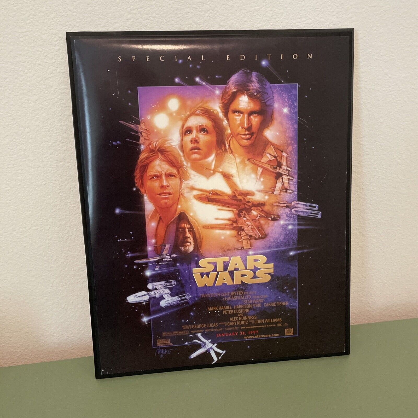1997 Star Wars Original Special Edition Movie Poster 20 X 16 A New Hope version