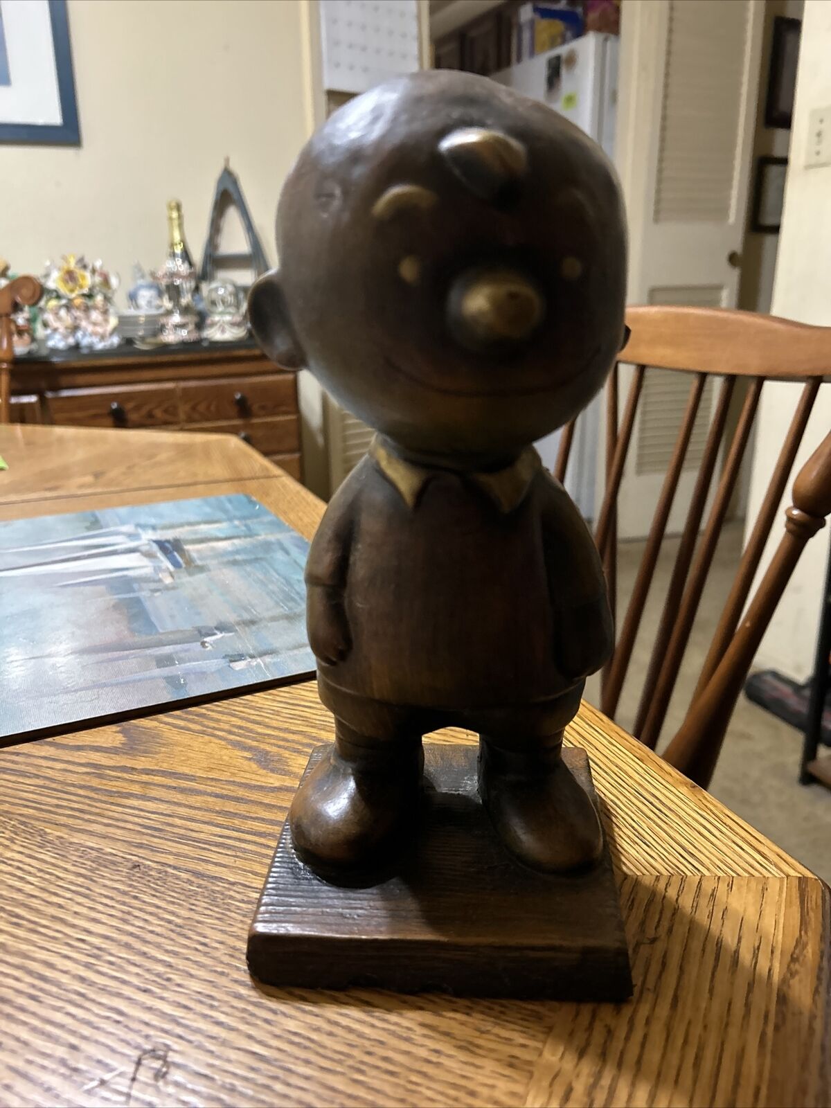 RARE VINTAGE  Charlie Brown Peanuts Sculpture Statue
