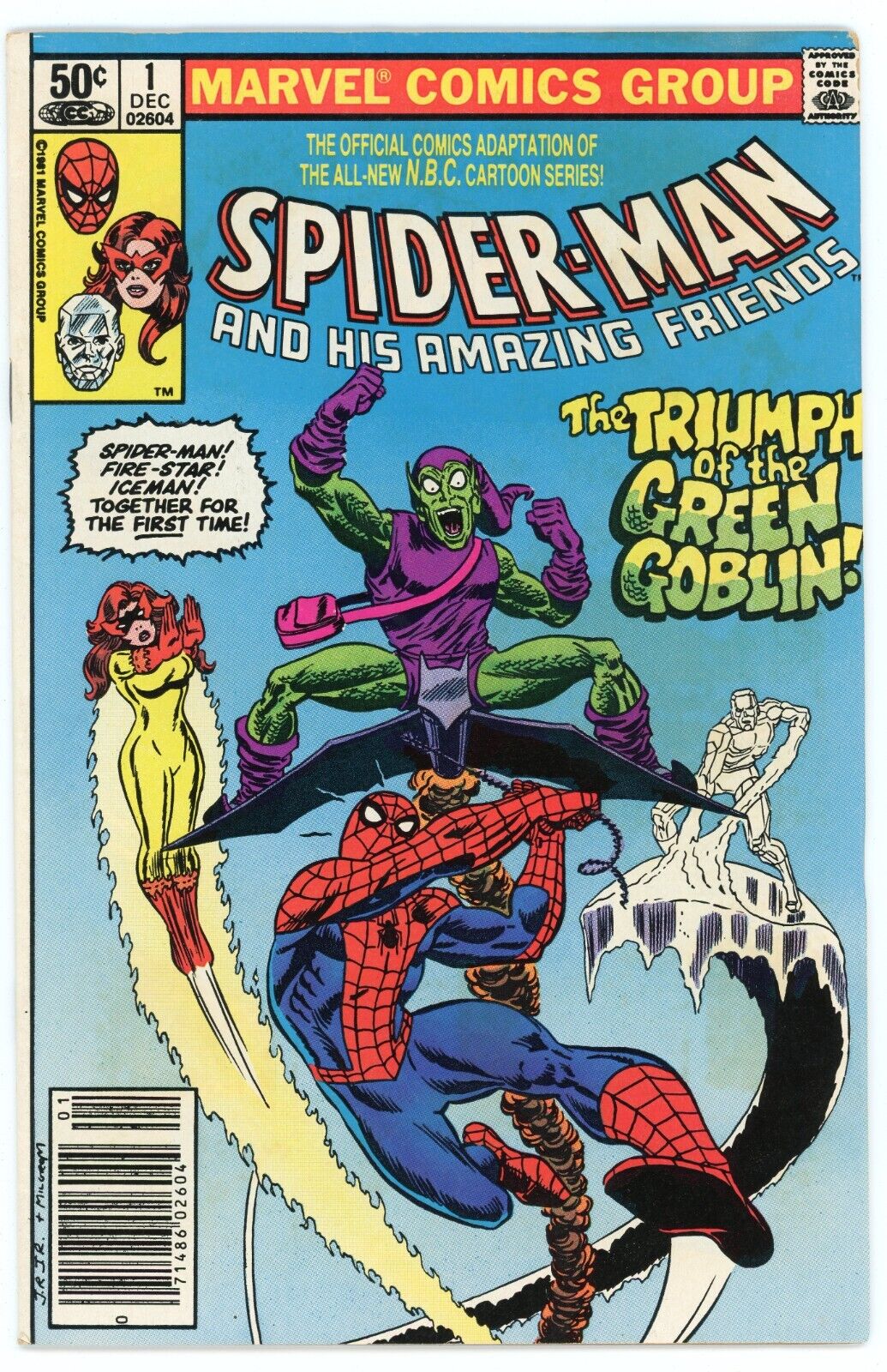 Spider-Man and His Amazing Friends #1 Marvel Comics 1981